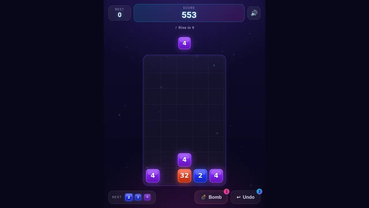 Neon Block — gameplay screenshot 2